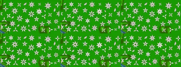 Vadinin yeşil renkli çiçekleri. Eskiz arkaplan modeli. Suluboya, elle çizilmiş. Raster - stok.