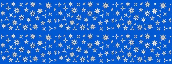 Raster illüstrasyonu. Çiçekli yumuşak bir eskiz şekli. Yumuşak, mavi renkte bahar çiçekleri. Raster çiçekleri klasik tarzda resmedilir..