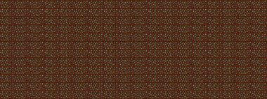 Raster hisseleri. Kahverengi üzerine çiçekler. Eskiz arkaplan modeli. Suluboya, elle çizilmiş.