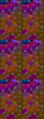 Tekstil, tebrik kartı, boyama kitabı, telefon kılıfı baskısı için kullanılabilir. Raster Henna dövme stili. Kızılderili desenli desenli desenli şal deseni. Etnik Mandala süsü.