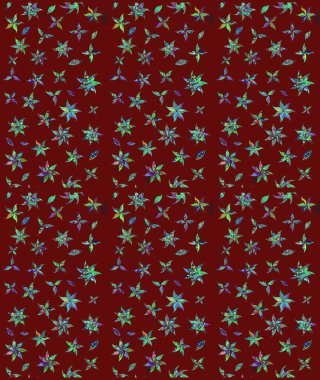 Çiçekli eskiz arkaplanı. Renkli Bahar Teması eskiz kalıbı. Düz Çiçek Elementleri Tasarımı. Çocuk stili.