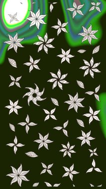 Kartlar, davetiyeler, tarih kartları ve daha fazlası için kullanılabilir. Raster şirin suluboya çiçek desenleri çiziyor. Büyük bir suluboya çiçek seti..