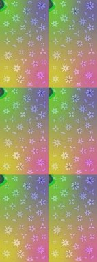 Küçük, tarafsız çiçeklerde oldukça eski bir besin torbası deseni. Tekstil, kumaş, kapaklar, duvar kağıtları, baskı, paket, koleksiyon defteri, örgü, dekupaj için çiçek arkaplanı..