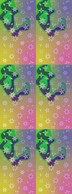 Raster. Zarif, parlak ve nötr çiçek desenli tasarım. Sabıka baskıları, bebek kıyafetleri, duvar kâğıtları, paket kutuları vb..