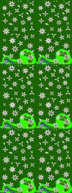 Raster Güzel kumaş deseni. Çiçek arkaplan ile soyut zarafet çizim deseni.