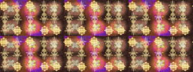 Elle çizilmiş çiçek desenli Raster çizimi. Tekstil, kumaş, ambalaj, hatıra defteri için hoş bir çiçek arkaplanı. Çocuksu tasarım. Kahverengi, bej ve sarı arkaplanda.