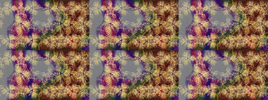 Renkli elementlerle Raster ilginç desen