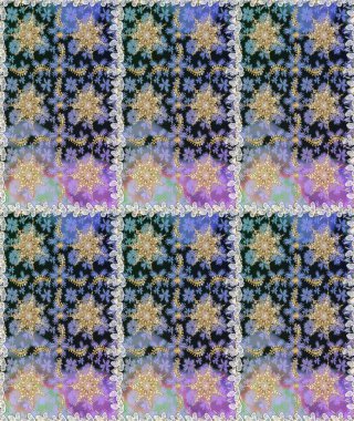 Gri renkli ve altın elementli eskiz deseni. Noel, kar tanesi, yeni yıl 2019.