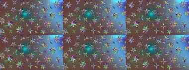 Raster. Güzel suluboya çiçekler, parlak resim ilham verici çiçek desenli eskiz arka plan.