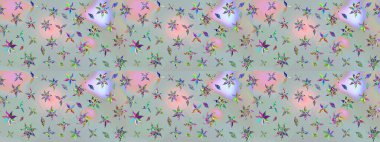 Raster illüstrasyonu. Çiçekli tebrik kartı. Gri renklerde. Çiçek arkaplan. Doğum günü kartı ya da düğün davetiyesi. Suluboya çiçek buketi.