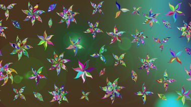 Taşralı şıklığı. Özgürlük stili Millefleur 'lar. Tekstil, duvar kâğıdı, kapaklar, yüzey, baskı, hediye paketi, hatıra defteri, dekupaj. Küçük yabani çiçeklerdeki halk modelini çiz..