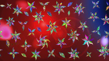 Raster illüstrasyonu. Flower eskiz arka planı. Çiçek deseni. Şatafatlı bahar bahçesi dokusu.