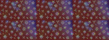 Yatak çarşafları, ceket, paket tasarımı, kumaş ve moda kavramları için tekstil baskısı. Çiçekleri, deniz kabukları, mandalaları ve suluboya efektleriyle donanma geçmişi. Çizim kalıbı etnik tasarım.