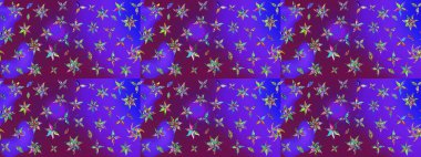 Modern stil dokusu. Çiçek desenli raster, menekşe çizgi grafik deseni soyut raster arkaplan.