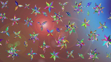 Moda baskısı. Dekorasyon ve tasarım için güzel bir desen. Eski model. Suluboya çizim kalıbı. Çiçeğin suluboya çizimlerinin zarif deseni.