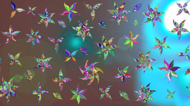 Etnik Mandala süsü. Raster Henna dövme stili. Kızılderili desenli desenli desenli şal deseni. Tekstil, tebrik kartı, boyama kitabı, telefon kılıfı baskısı için kullanılabilir.