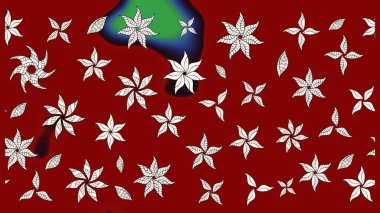 Raster suluboya çiçek deseni, narin çiçekler, kırmızı çiçekler, tebrik kartı şablonu. Raster Güzel kumaş deseni.