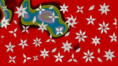 Eskiz Vintage Çiçek Deseni. Raster Kalça dokusu deseni.