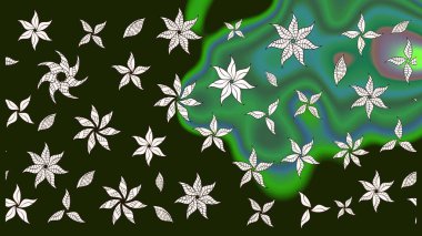 Zarif, parlak ve gri çiçek desenli tasarım. Sabıka baskıları, bebek kıyafetleri, duvar kâğıtları, paket kutuları vb..