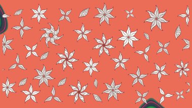 Şekil verilmiş çiçeklerle eskiz deseni. Süslü zentangle çizim dokusu, soyut çiçeklerle süslenmiş. Çiçek deseni duvar kağıdı, şablon dolguları ve web sayfası arkaplanı için kullanılabilir.