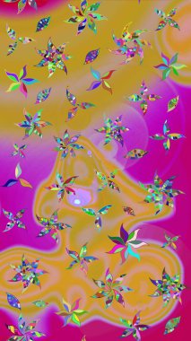 Oldukça eski bir besin torbası deseni, küçük sarı renkte, çiçekler. Tekstil, kumaş, kapaklar, duvar kağıtları, baskı, naylon, koleksiyon defteri, örgü, dekupaj için güzel bir eskiz. Millefleurlar.