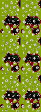 Çiçek çelengi. Güzel, parlak, pürüzsüz kumaş, tuval. Raster illüstrasyonu. Kıvırcık, parlak örgü. Desen, çizim, çiçek sınırı. Klasik eski arkaplan.