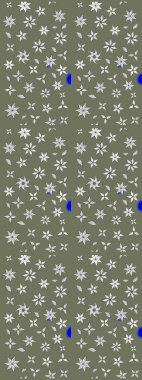 Gömlek, arka plan modelini çiz. Tropik çiçekler. Yeşil renkte çiçekler.