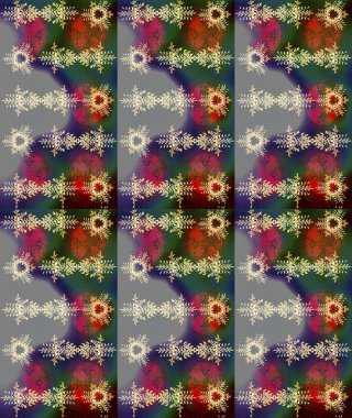 Kar taneleri tasarımı. Son moda kar taneleri ve elementler onun kartlarını gösteriyor. Muhteşem tasarım posteri, kapak tasarımı, gri, yeşil ve kahverengi renkli kart tasarımı. Retro biçim dokusu, soyut kış elementleri.