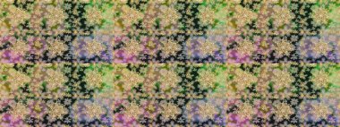 Kusursuz raster arka plan. Şık bir grafik desen. Çiçek deseni. Tarafsız renklerde altın elementler. Duvar kâğıdı barok, İspanyol kumaşı.