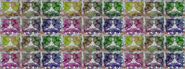 Modaya uygun kumaş deseni. Düz Çiçek Elementleri Tasarımı. Sevimli çiçek raster deseni. Renkli Yaz Temalı Kusursuz Arkaplan.