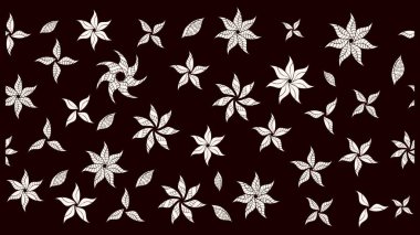 Eskiz arkaplan modeli. Vadinin çiçekleri siyah renklerde. Suluboya, elle çizilmiş. Raster - stok.