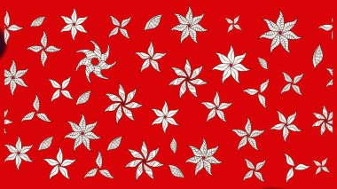 Klasik çiçek desenli. Paketleme, tekstil, duvar kâğıdı için çiçek eskizi. Yumuşak fayans. Raster 'ın taze dokusu. Yumuşak pamuk tasarımı.