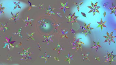 Tekstil veya kitap kapakları, imalat, duvar kağıtları, baskı, hediye paketi ve yapıştırma kitabı için çiçek eskizi geçmişi. Raster illüstrasyonu. Küçük ölçekli çiçeklerdeki basit sevimli desen.