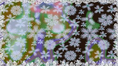 Güzel kumaş deseni. Tarafsız renklerde. Raster illüstrasyonu. Raster illüstrasyonunda kusursuz çiçek deseni.