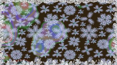 Soyut etnik raster kusursuz desen. Çiçekler. Vadinin çiçekleri kahverengi renklerde.
