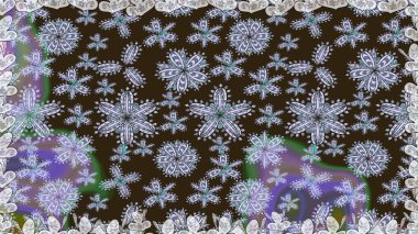 Karalama çiçekleri kusursuz desen. Raster deseni. Kahverengi el çizimi. Sanat esinlenerek çiçeklere ilham veriyor ve geride.