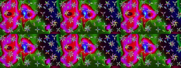 Raster Güzel kumaş deseni. Çiçek arkaplan ile soyut zarafet çizim deseni.