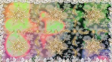 Raster Golden Mehndi kusursuz desen. Tarafsız renklerde desen. Kına dövmeli süs çiçekleri, altın çıkartmalar, mehndi ve yoga tasarımı, kartlar ve parmak izleri..