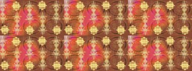 Raster Noel soyut renkli arka plan ve tatlı kar tanesi. Kahverengi, turuncu ve pembe renkli kar taneleri. Raster illüstrasyonu.