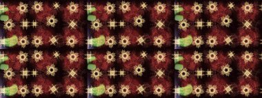 Renkli elementlerle Raster ilginç desen