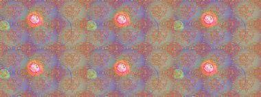 Çiçek deseni. Tarafsız, bej ve gri renkler üzerine çiçek çizimi. Şatafatlı bahar bahçesi dokusu. Raster illüstrasyonu. Tarafsız, bej ve gri renkte çiçekler.