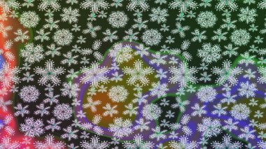 Gri renkli çiçekler. Raster düz çiçek çizim deseni. Tasarım hediye paketi, tebrik kartları, posterler ve afiş tasarımı.