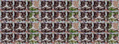 Tatil havası. Raster dikişsiz şirin çiçek deseni. Nazik romantik baskı. Bahar mevsimi.