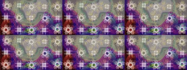 Soyut duvar kâğıdı, ambalaj dekorasyonu. Kışın sembolü, mutlu noeller, mutlu yeni yıl kutlaması Raster illüstrasyonu. Basit bir kar tanesi. Gri, nötr ve mor renkler üzerine resim.