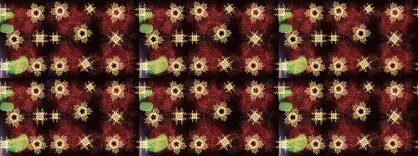 Renkli elementlerle Raster ilginç desen