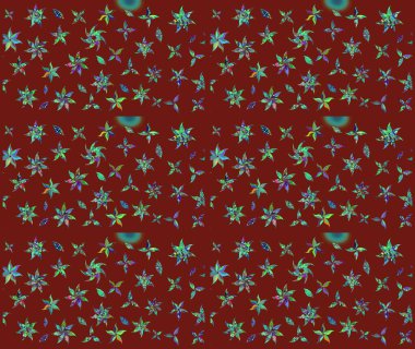 Güzel suluboya yaz çiçekleri deseni..