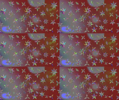 Organik elementler. Botanik çizim kalıbı. Suluboya etkisi. Raster deseni.