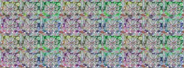 Çiçeksel, nötr, pürüzsüz desen. Raster çiçek izi. Klasik taslak çizimi.