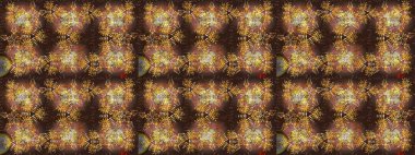 Renkli elementlerle Raster ilginç desen