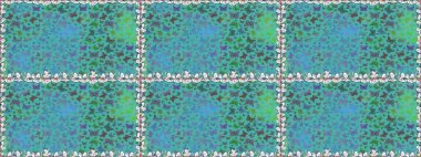 Raster illüstrasyonu. Basit bir şekilde. Çiz, çiz, çiz. Tropikal kelebek deseni mavi renklerde. Kelebek resmi..